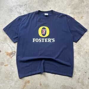 Vintage 2005 Foster’s Lager Beer Big Logo Shirt Size 2XL